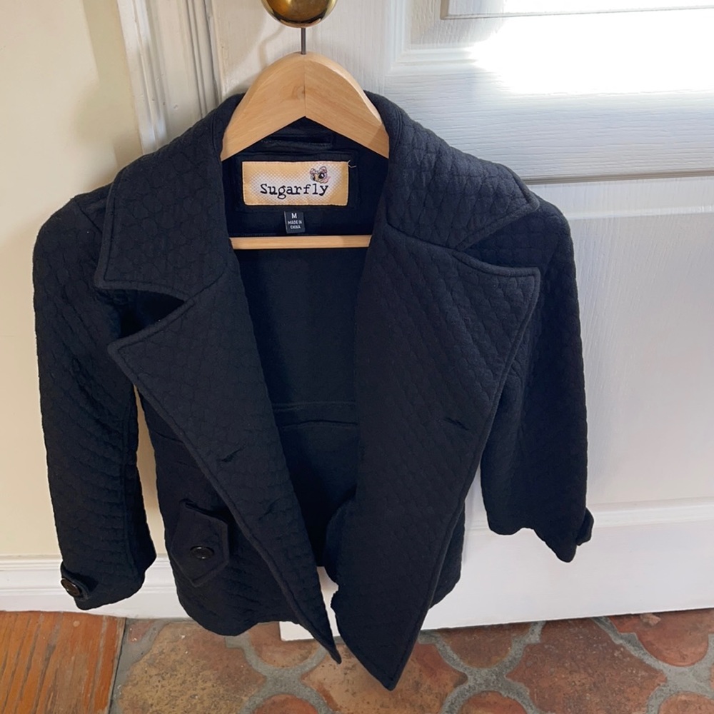 Sugarfly coat bought at Nordstrom black girls size medium